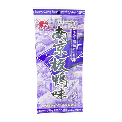 Step-by-Step Nanjing Duck Flavor Special Goodness Wholesale 8090 Childhood Leisure Nostalgic Puffed Snacks