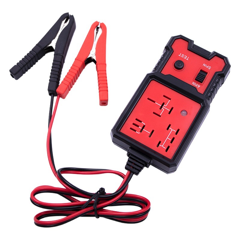 Coche 12V24V de cuatro patas detector de relé de cinco patas probador de relé de coche