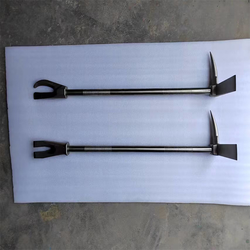 斧抢险便携式救援根铁撬消防手持撬棍哈里羊角应急铤多用途