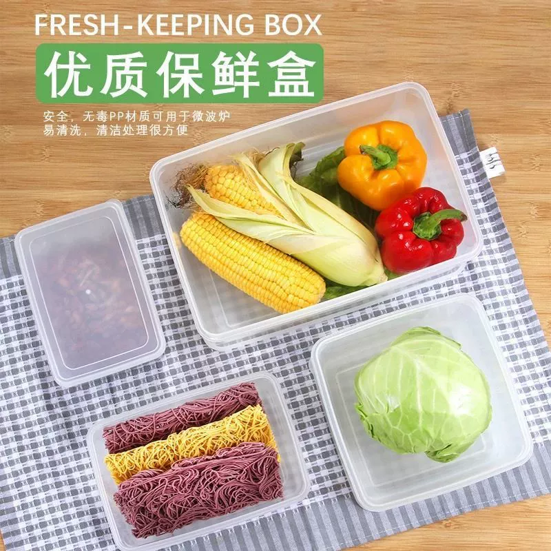 Пользовательская упаковочная коробка для фруктов, оптовая,Box хранения холодильник, пищевой пластик прозрачный, большого и малого размера