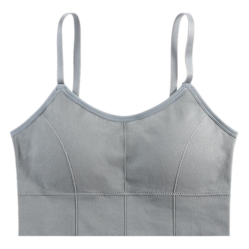 646 seamless camisole without steel ring beautiful back wrapped breast bottoming anti-light tube bra foreign trade cross-border supply