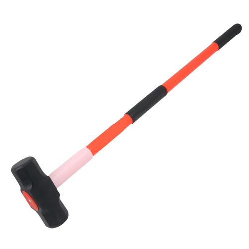 Long handle octagonal hammer, soft plastic handle, wall hammering tool, shock absorbing octagonal hammer case