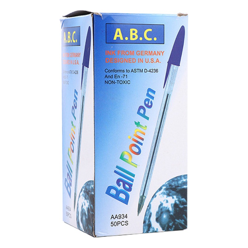 Simple Multi-color plástico bolígrafo 1,0 bala de secado rápido bolígrafo negro rojo azul aceite pluma triángulo pluma fabricante