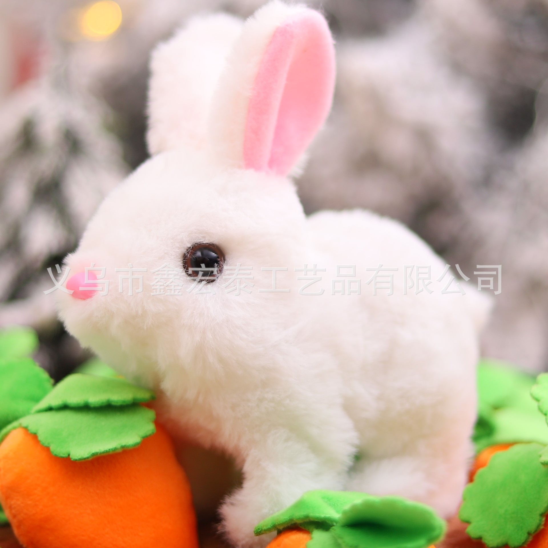 Perro eléctrico de felpa Simulación Perro mascota puede caminar Perro de peluche Niños Amazon Cross-border llamado perro de juguete