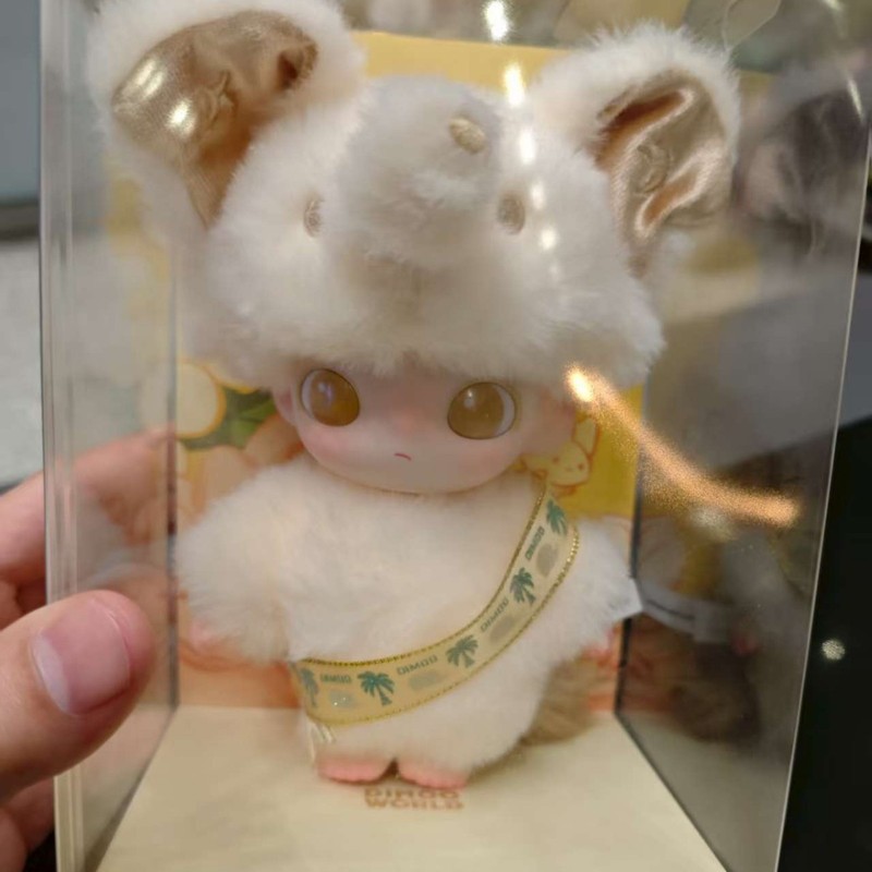 祖国版泰国50周年限定搪胶毛绒公仔玩偶泡泡玛特小白象吊卡潮玩|undefined