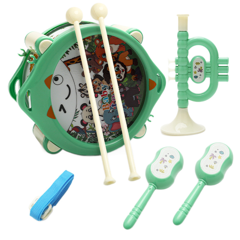 Europa y los Estados Unidos enseñan tambores de mano juguetes de acertijo para bebés Cdiscount para niños y niñas indoor y al aire libre para tocar instrumentos de percusión