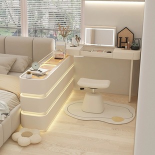Light Luxury Slate Bedroom Dresser Integrated Cupboard Modern Simple Telescopic Makeup Table Storage Cabinet Foshan