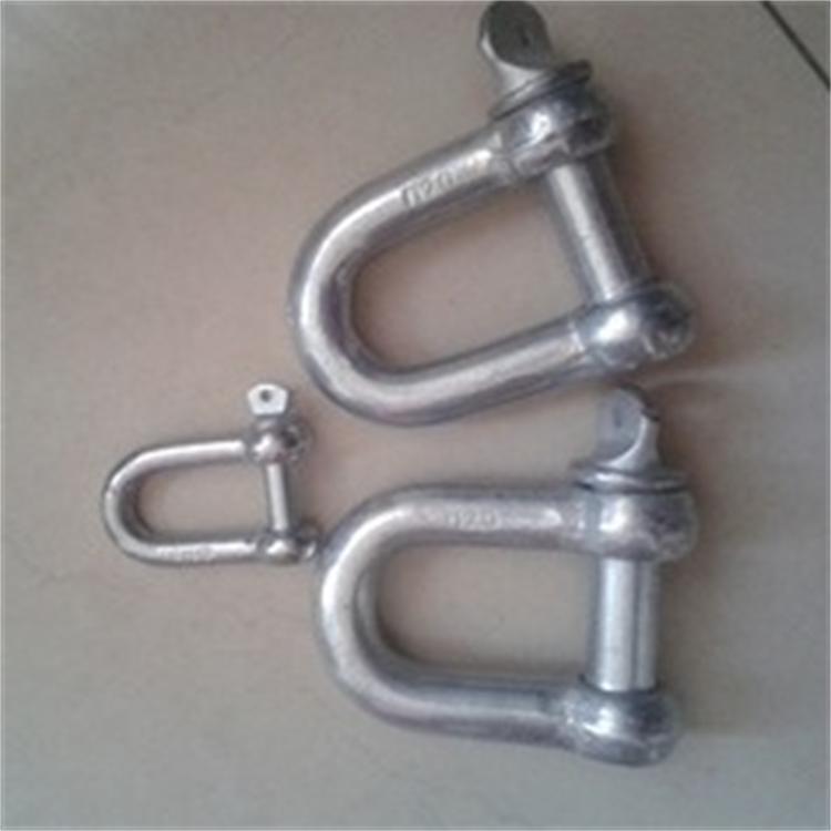 青岛索具厂生 产欧式大D卸扣 日式D型卸扣 美式卸扣