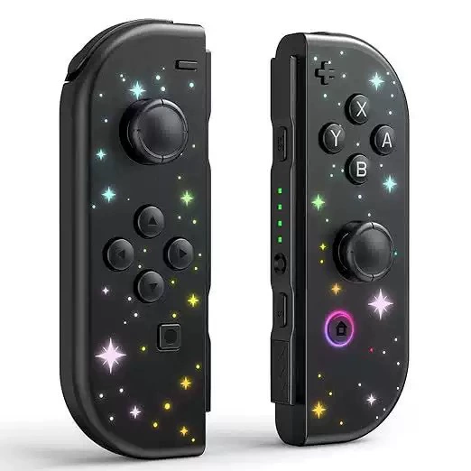 Левая и правая рукоять NS SWITCH Joycon с Bluetooth-рукоятью для Switch с NFC разблокировкой, поддерживающей верёвку
