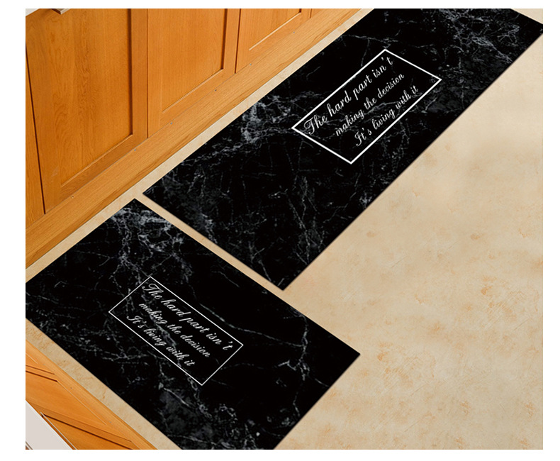 厨房地垫,长条吸水吸油地垫,防滑脚垫地毯