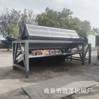 滚筒抛光机大型研磨抛光机干湿两用六角滚筒除锈倒角镜