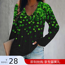 Դͷ��������վ�����¿�Ůװ����T����Ҷ��3Dӡ������ɫV������