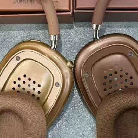 Cross-Border Popular Model Suitable for AirPods Kim Head-Mounted Bluetooth Headset Wireless Headset Magnetic Suction with Leather Bag Pop-Up Window