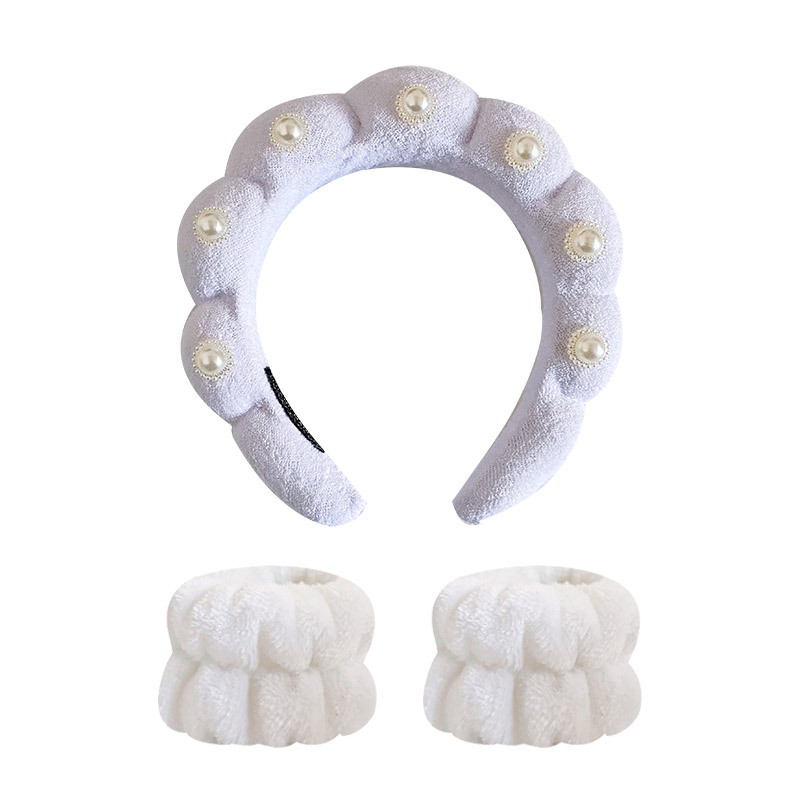 Cross-border e-commerce girasol rhinestone diadema alta Cráneo superior giro diadema hembra belleza headwear toalla paño vintage accesorios para el cabello