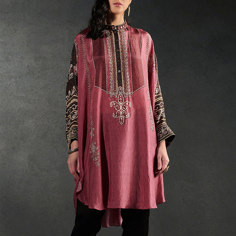 Cross-Border New Ethnic Long Dress European and American Spring and Summer Printed Bohemian Dress Foreign Trade Long-Sleeved Dress Cross-Border New Ethnic Long Dress European and American Spring and Summer Printed Bohemian Dress Foreign Trade Long-Sleeved Dress