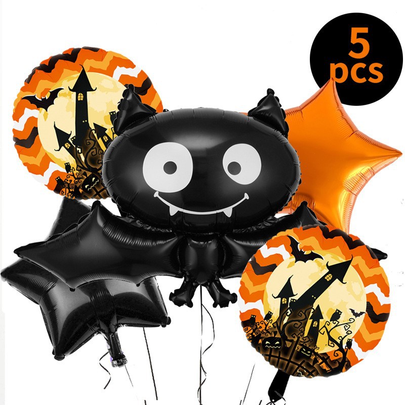 Halloween Geometric Aluminum Film Party Balloon display picture 3