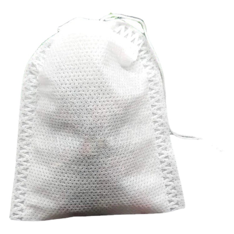 Desechable no tejido cordón bolsa de té bolsa de filtro de escoria bolsa de pie bolsa de Medicina China halógena