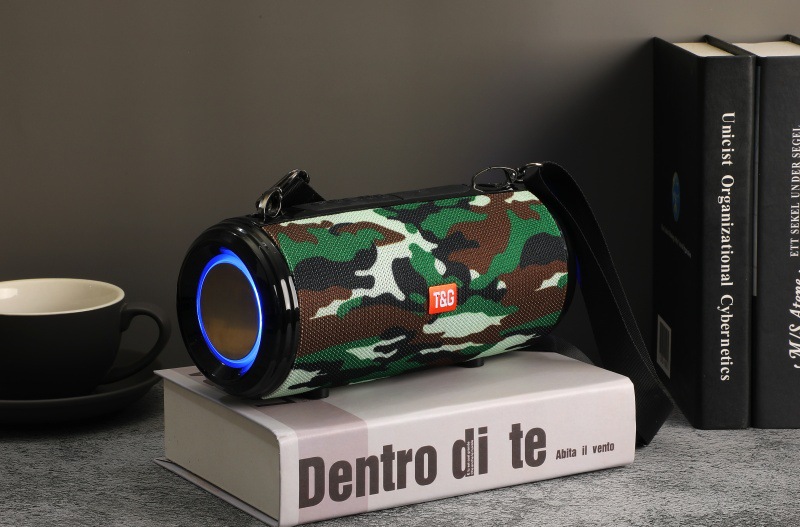 Transfronterizo TG537 altavoces Bluetooth batería de tela portátil subwoofer inalámbrico creativo tarjeta de regalo de audio Bluetooth