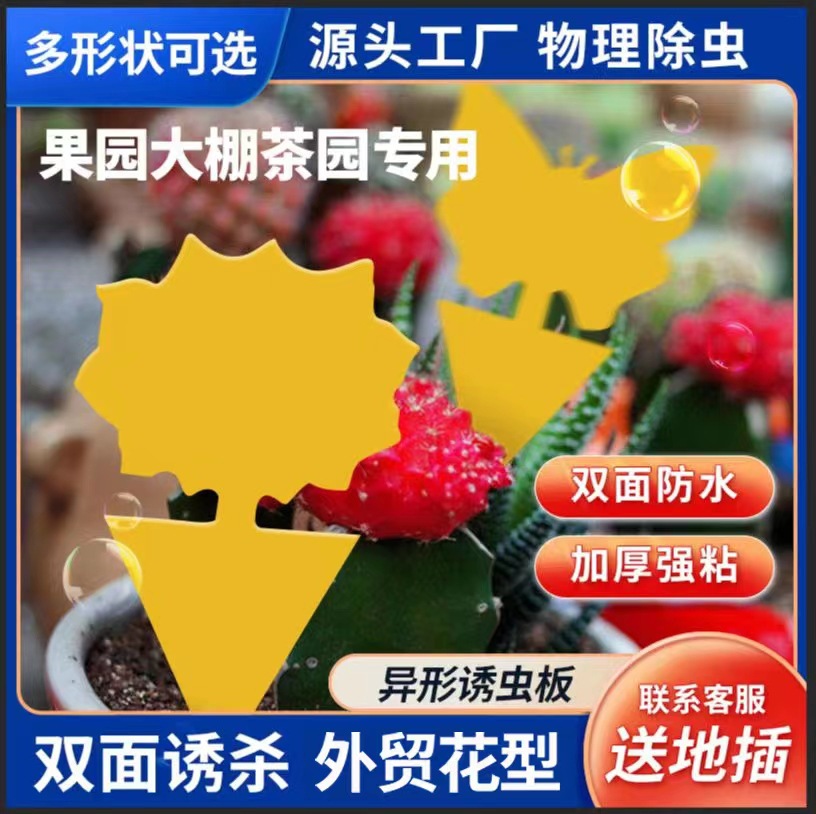 Amazon extraforme placa de insecto pegajoso placa amarilla doble cara placa atrapada de insecto pegajoso trampa de mosca de la fruta amarilla trampa de mosca de la fruta transfronteriza