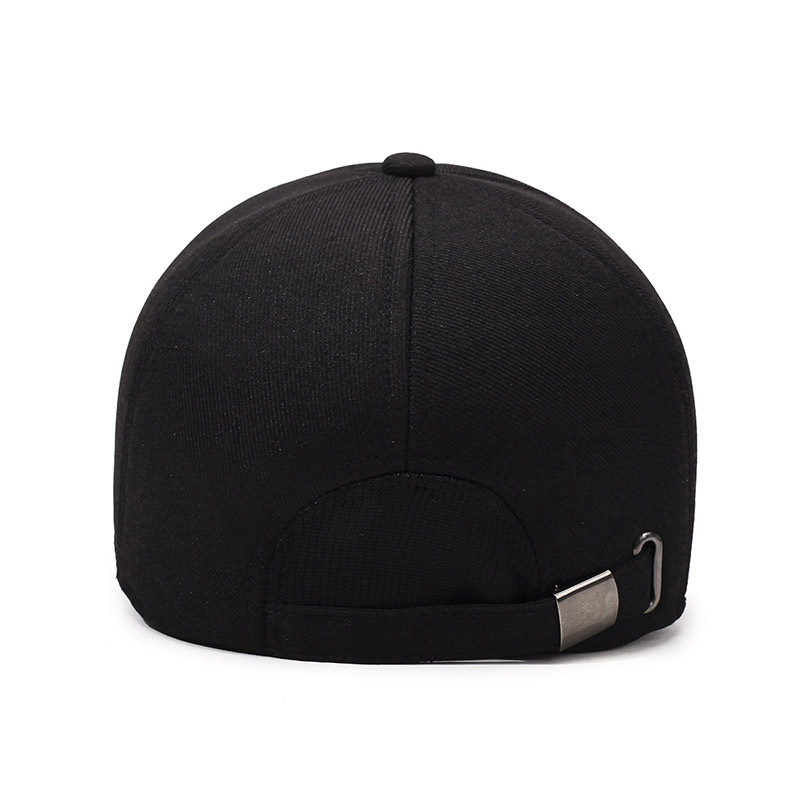 Cappellino da baseball uomo invernale con paraorecchie e lana_voghion.com