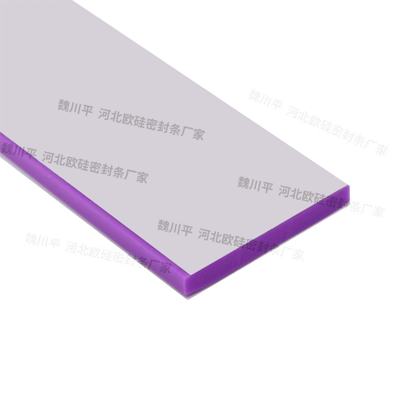 Фиолетовый односторонний самоклеящийся силиконовый полосок, термостойкий, антивозрастной, экологически чистый, скольжение, амортизация, износостойкая силиконовая резиновая уплотнительная прокладка