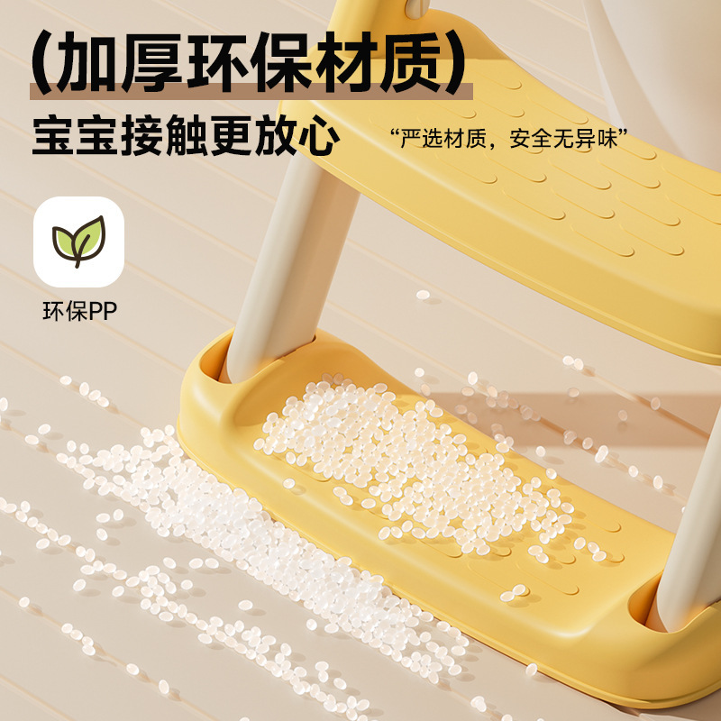 儿童马桶坐便器楼梯式男孩女孩宝宝阶梯折叠架垫盖坐便圈小孩家用|undefined