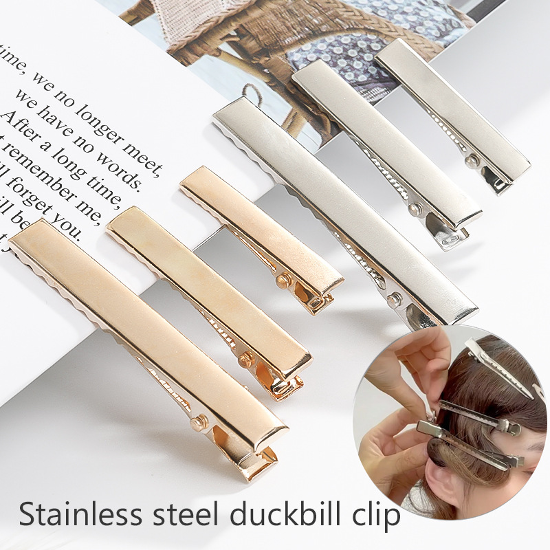 metal square duck bill clip diy hairpin material wholesale headdress hair accessories silver hairpin square clip duck bill clip metal square duck bill clip diy hairpin material wholesale headdress hair accessories silver hairpin square clip duck bill clip