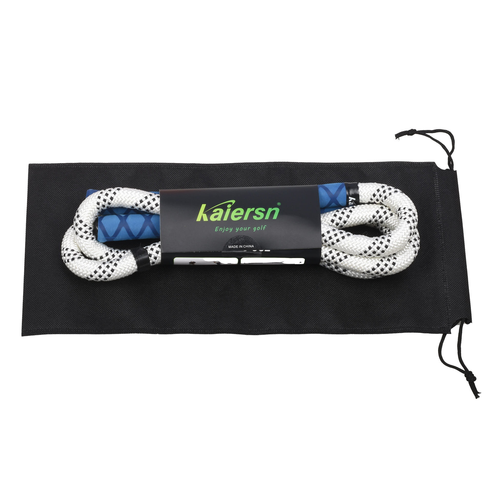 Kaiersn entrenamiento de swing de golf cuerda entrenamiento físico cuerda fuerte golf girando entrenador de calentamiento