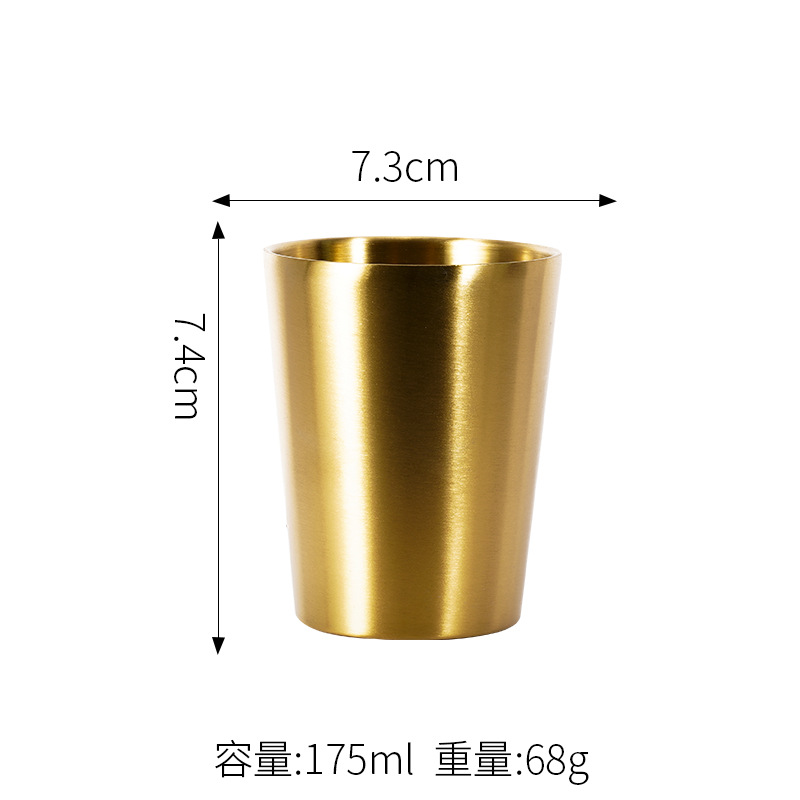 175ML 더블 컵 (금)