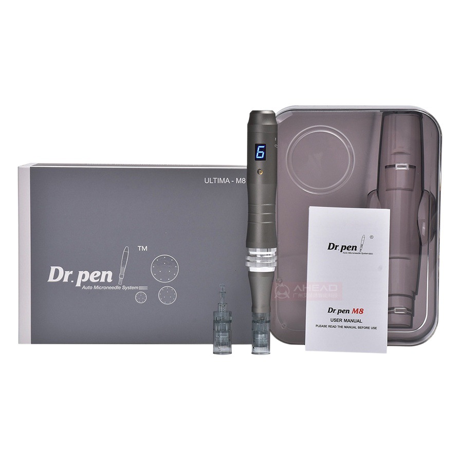 Dr.pen M8 eléctrica microneedle exosoma instrumento de importación belleza volando instrumento de transporte M8S microneedle instrumento de importación