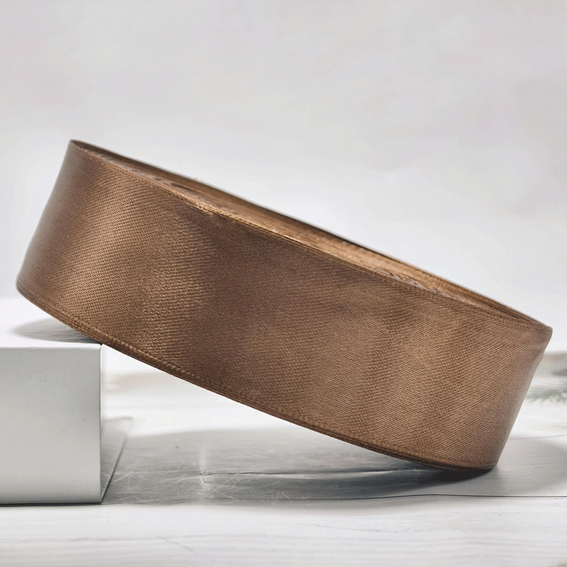 4cm de color sólido gran cinta decoración de flores pastel de cumpleaños correa hecha a mano material DIY embalaje de regalos de vacaciones