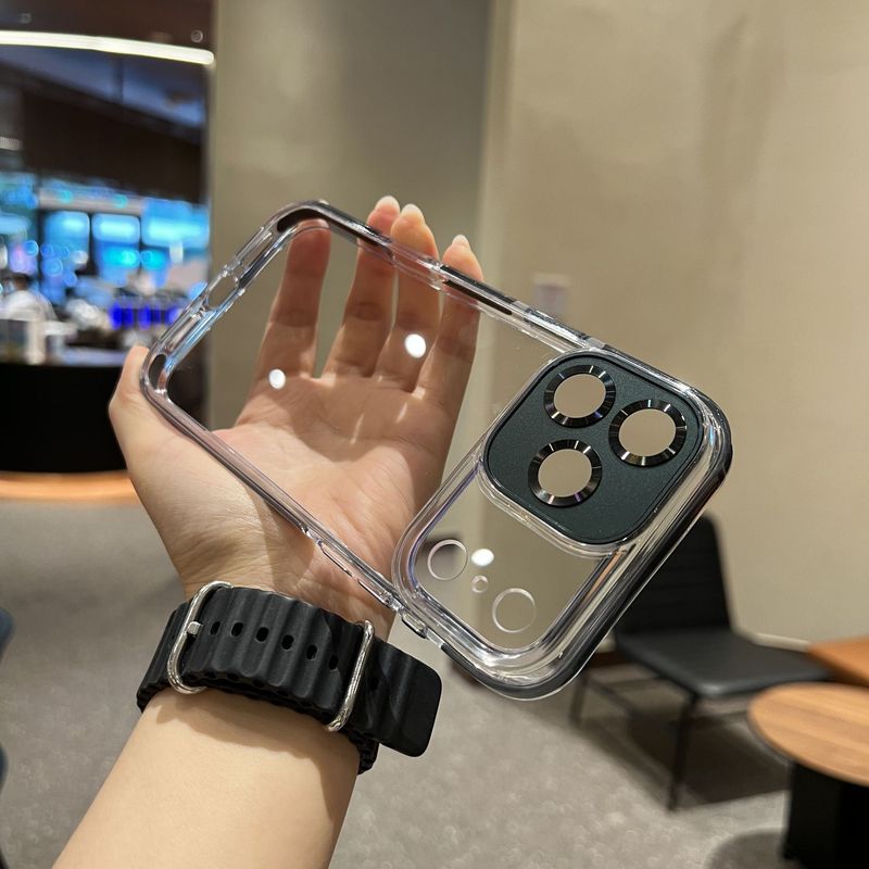 冰透气囊适用苹果17手机壳新款iPhone17promax透明13防摔12保护套|undefined