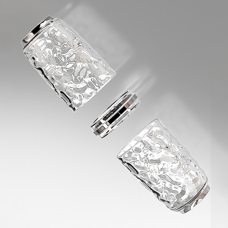 Patrón glaciar taza de lavado de viaje cepillo de dientes pasta de dientes taza de diente portátil taza de almacenamiento traje de viaje enjuague bucal taza