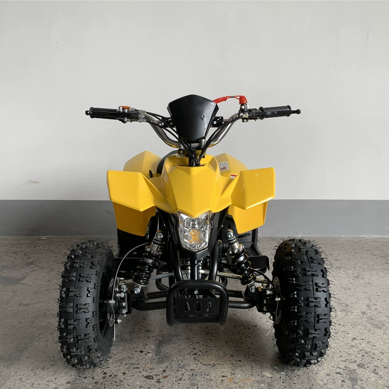 Глобальная экспортная экспорт 49cc ручной пуск детский автомобиль ATV внедорожник на четырех колесах бензиновый мотоцикл