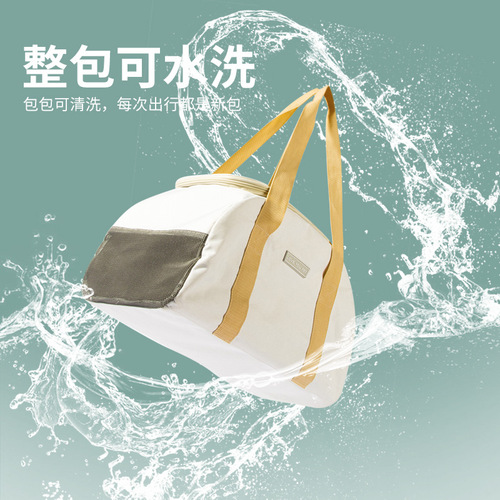 Leyoupai's new large space shoulder cat bag, breathable and lightweight pet bag, outdoor pet backpack, portable cat bag