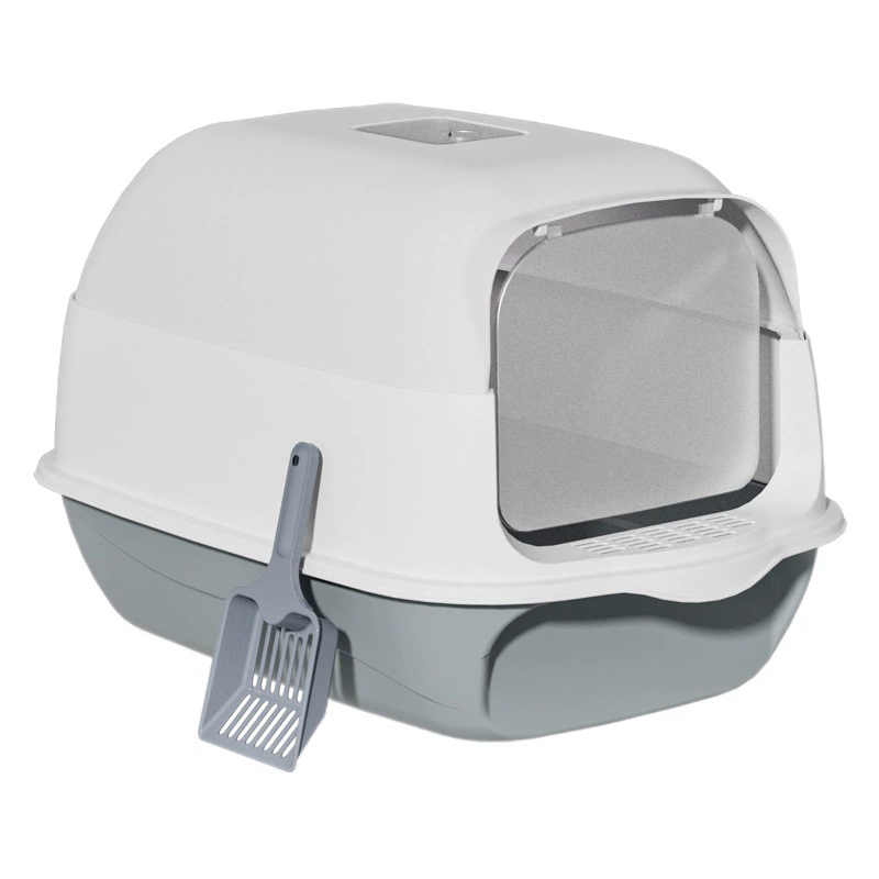Ящик для кошачьего туалета негабаритный полностью закрытый защищенный от запаха кошачий Туалет съемный ящик для кошачьего туалета с защитой от брызг оптом