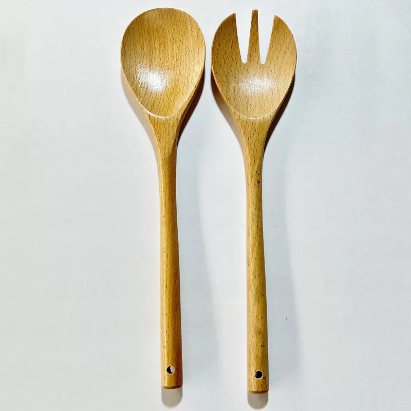 Spoon, long wooden tableware, custom-made