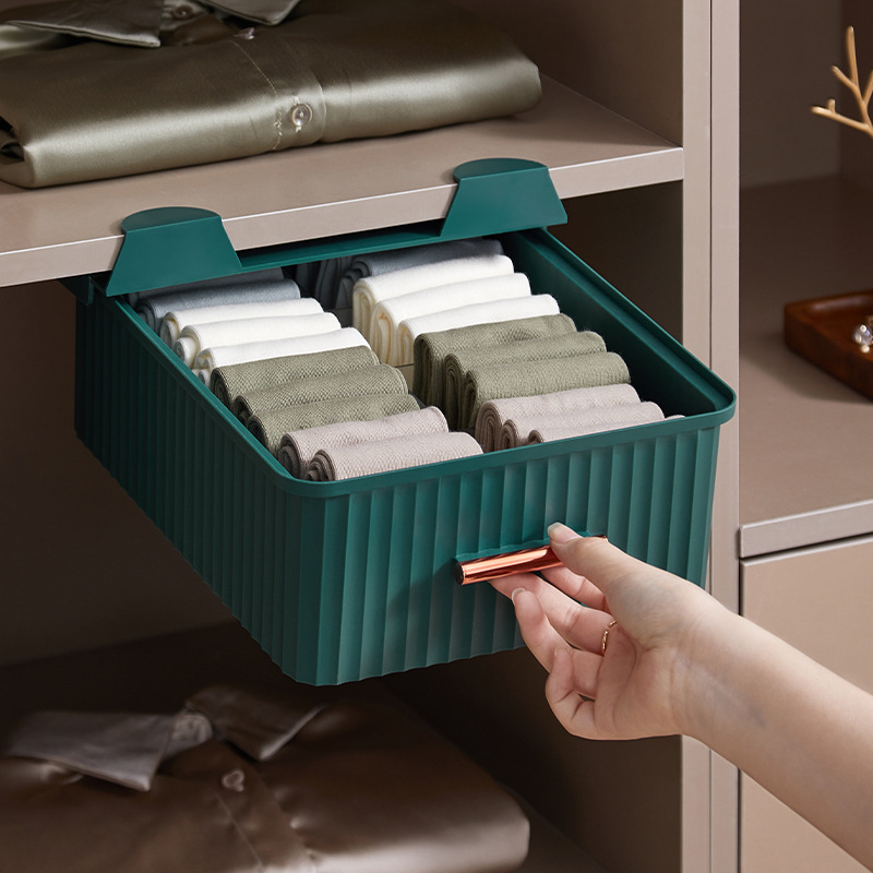 Caja Organizadora de Ropa Interior de Plástico de Cajón para Armario image 5