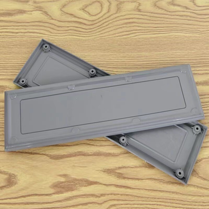 Magnetic Door Curtain Gauze Frame Track Guide Rail Clip Accessories Bottom Pvc Weight Plate Magnetic Door Curtain Accessories