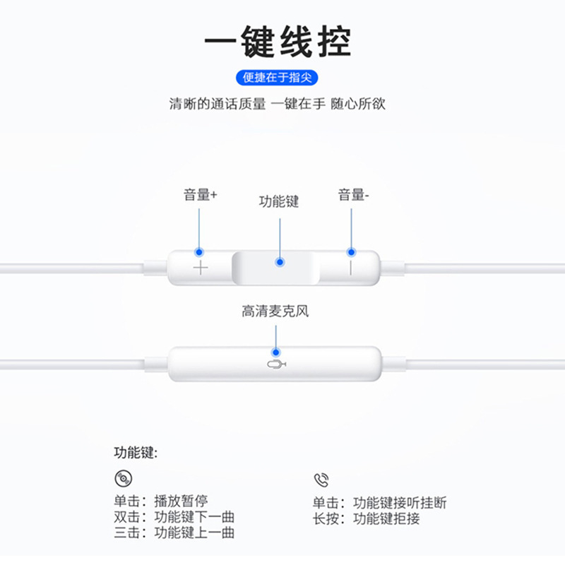 アップル有線イヤホンPDに適用アップル15イヤホンiphone/Type-c 15世代|undefined