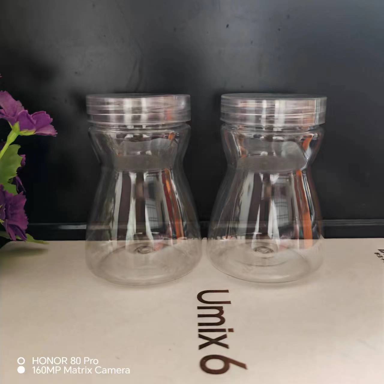 批发200ml布丁瓶卡通异型透明塑料瓶史莱姆水晶泥起泡胶罐头绳罐