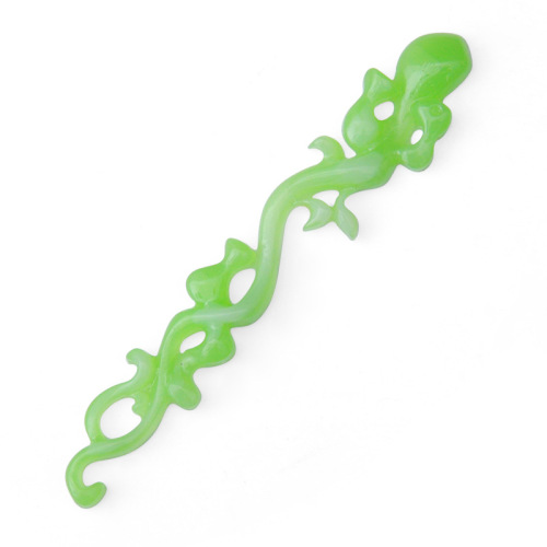 Factory Direct Sale Fan Decoration Accessory Resin Jade Dragon Accessory Yuqing Kunlun Fan Accessory Resin Decorative Wholesale