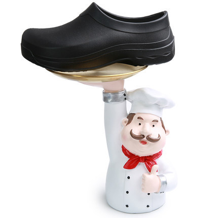 Chef shoes anti-slip shoes waterproof canteen anti-oil shoes food factory electronic factory clean room shoes work shoes comfortable with insoles