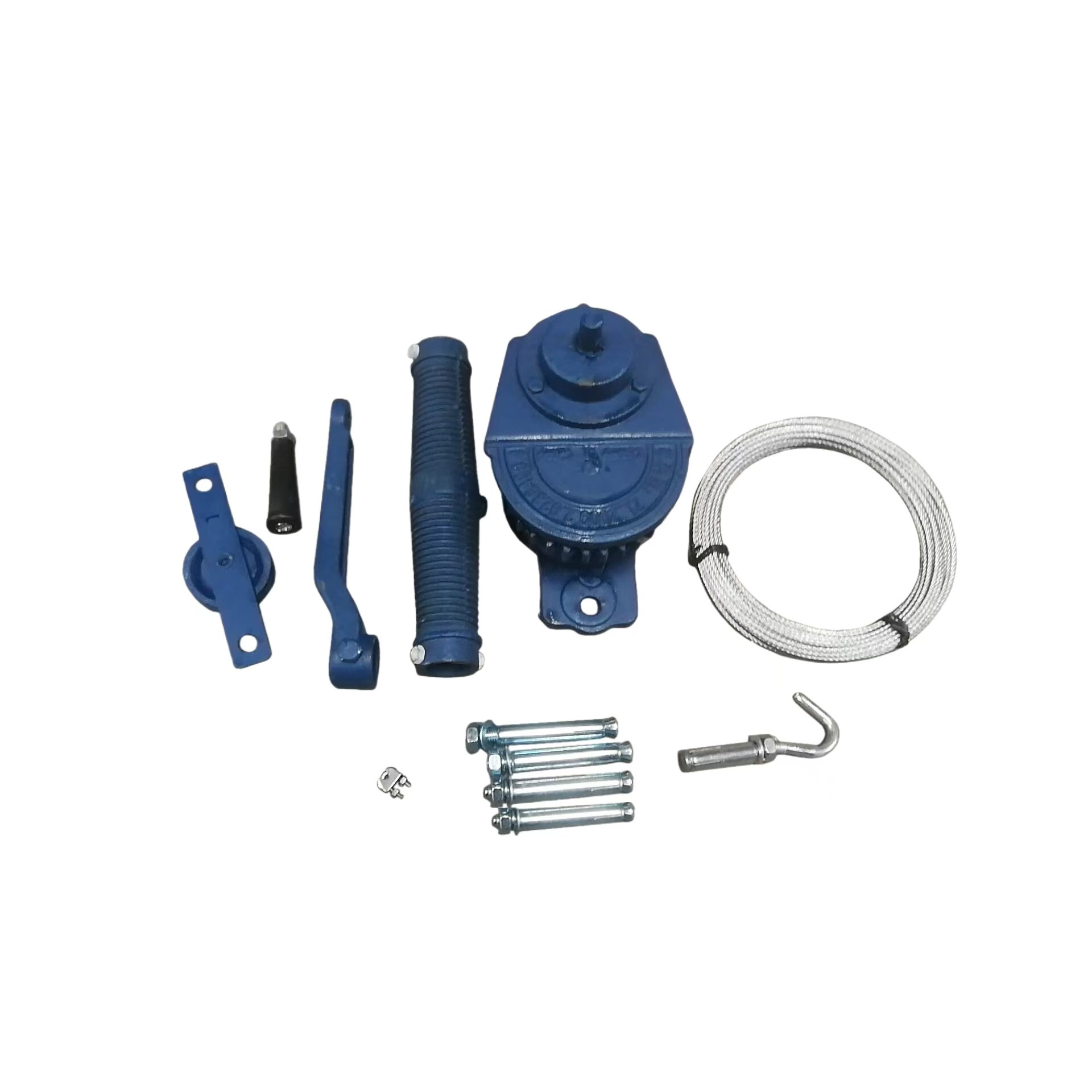 供应猪用帆布卷帘机养殖场卷帘机大棚卷帘机手动卷帘机