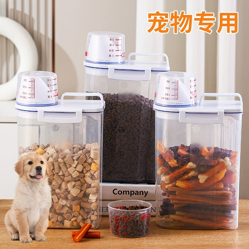 Ковш для кошачьих кормов, ведра для собак, бочка для хранения риса, бочка для хранения риса