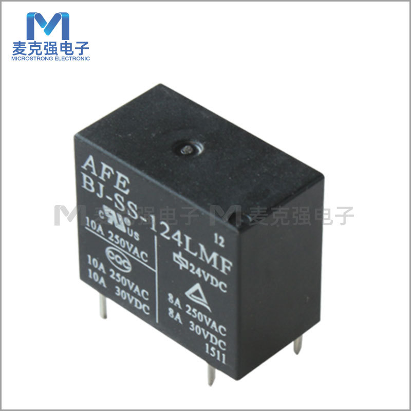 原装全新AFE爱福继电器BJ-SS-124LMF电压24V直插4脚四脚正品