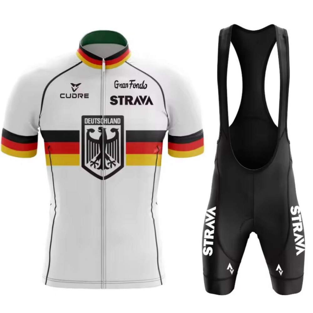 国境を越えた売れ筋の男性と女性の半袖サスペンダーサイクリングスーツアウトドア自転車マウンテンバイクショートトップとショーツ