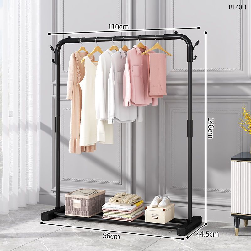 110cm [블랙 싱글 폴] 더블 후크 스타일-