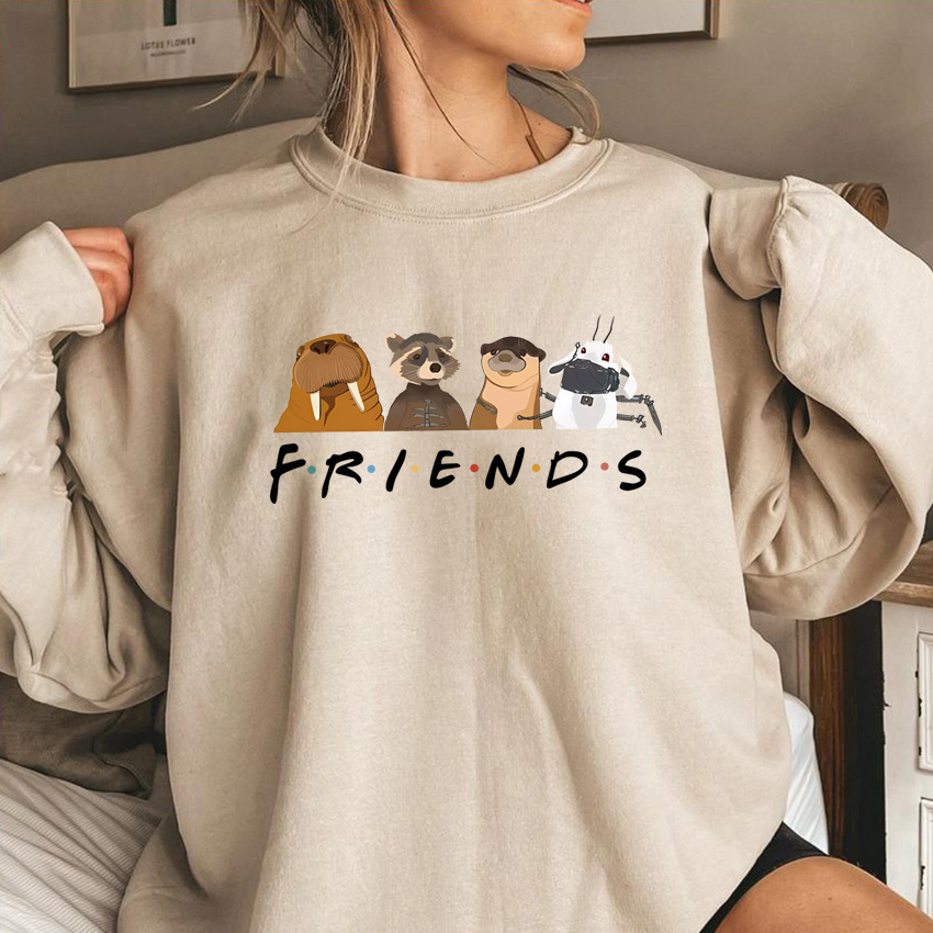Lylla & Rocket Teefs Floor Sweatshirt GoTG3 Rocket Lylla Hoo