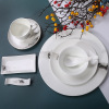 Tangshan Bone hotel Swing sets ceramics tableware Western Restaurant hotel Supplies originality Printed pattern logo